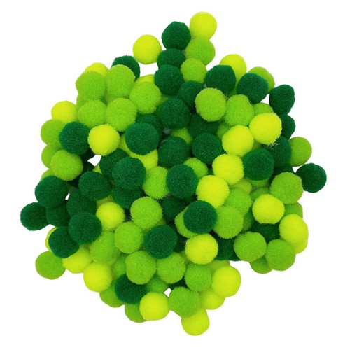 Loveart pompons 120stk 10mm - pompons, 120stk./10mm