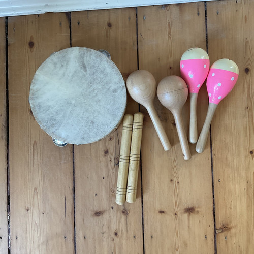 Percussion set kinder rhythmik - percussion,