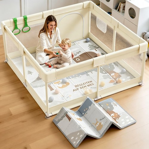 Baby laufstall 120x120 mit - laufstall,