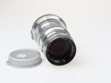 Zeiss Triotar 85mm f4 redT Objektiv lens Contax Anschluss 97778 top condition