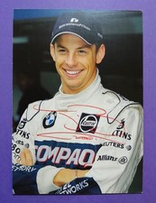 alte Autogrammkarte, Jenson Button, BMW Williams, Formel 1 GP 2000, 10x15cm