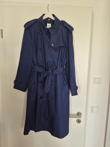 Burberry trenchcoat navy - trenchcoat,