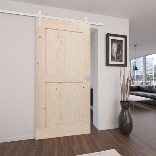 Holzschiebetür set massiv - holzschiebetür,