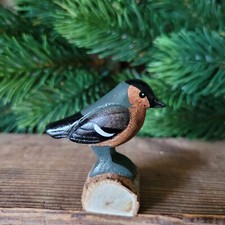 Dompfaff Vogel Figur Holz