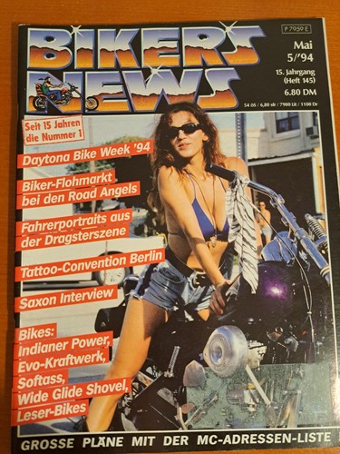 Bikers news mai 1994 94 - bikers,