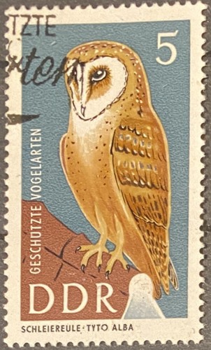 Briefmarke motivmarke eule - motivmarke,