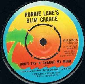Ronnie lane slim chance - ronnie,