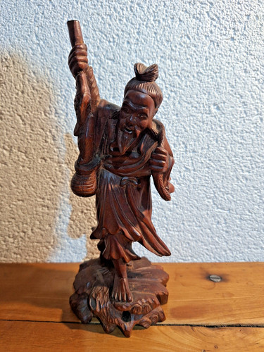 Chinesischer fischer holz - chinesischer,