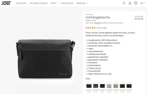 Business laptop tasche jost - laptop,