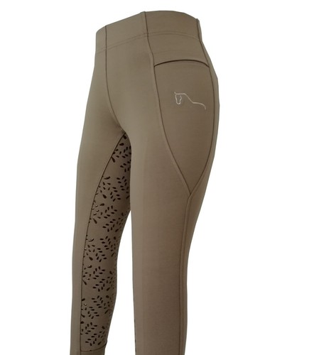 Damen reitleggings silikon - reitleggings,