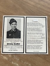 Sterbebild Tiroler Reutte 1943 Ladogasee 