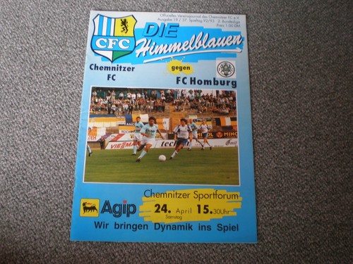 Programm chemnitzer - fc,