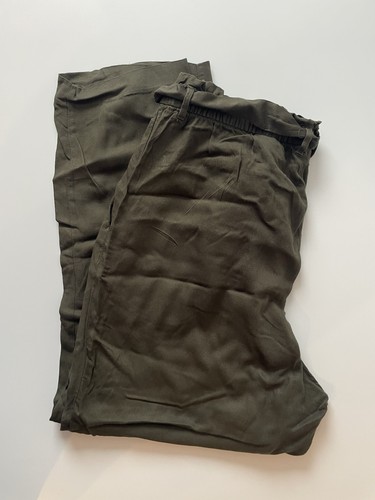 Stoffhose khaki gr 42 - khaki, h&m