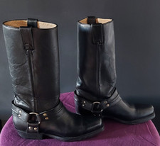 Buffalo Biker Stiefel schwarz