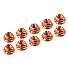 10x Kupfermuttern M6 x 1,0