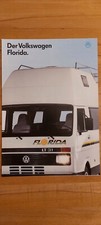 Prospekt VW LT Florida Wohnmobil, 1/89, dt.
