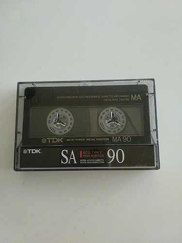 Audio tdk kassette ma90 metal - audio,