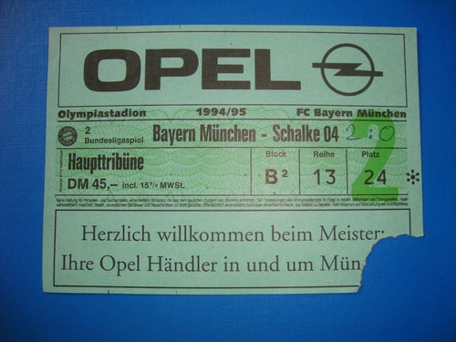 Ticket fc bayern - ticket,