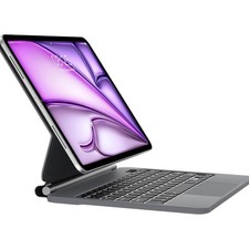 Magic Keyboard für iPad Air 13 Zoll 2024/2025 M3/M2, RGB-Beleuchtung, Trackpad