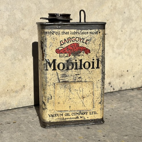 Vintage mobiloil ölkanne - vintage,