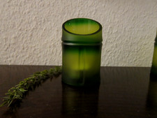 PARTYLITE Maxi  Teelichthalter Pillarkerzenhalter " Bambus " P 90661 Glas grün 1