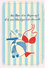 Holzschild 18x12 Meeregal ob