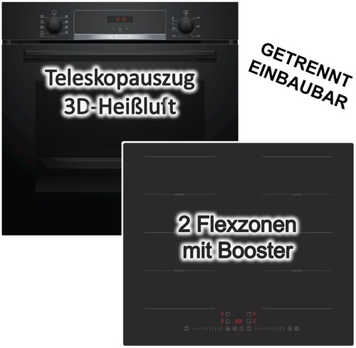 Herdset autark schwarz bosch - schwarz,