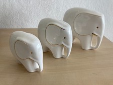 3 Keramik - Elefanten