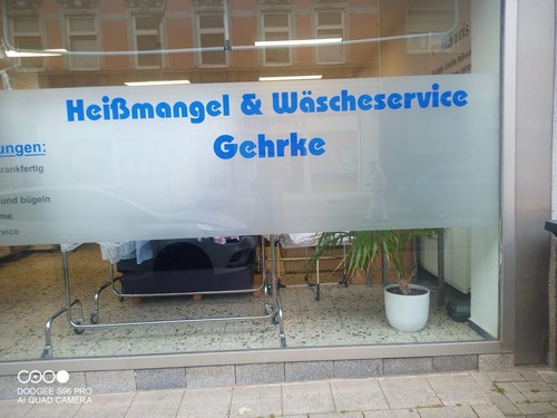 Heißmangel ladenlokal - heißmangel,