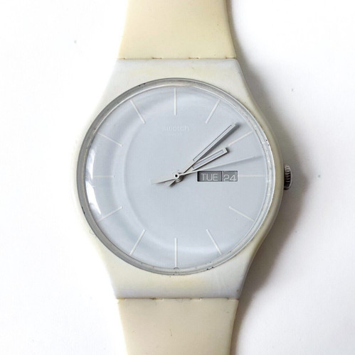 Swatch white rebel suow701 - rebel,
