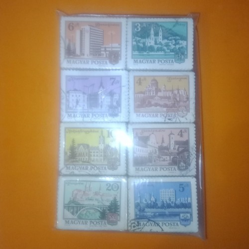 Briefmarken ungarn - briefmarken, 8