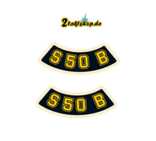 Simson S50B Wasserschiebebild  Set  Dekor Premium Retro DDR Wasserabziehbild