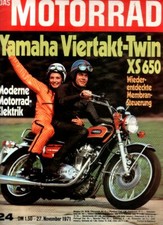 Das Motorrad 24/1971,  Yamaha