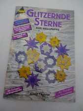 Bastelbuch Glitzernde Sterne aus Wellpappe - mit Vorlagen, FrechVerlag