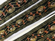 Pailletten Steine Borte Spitze