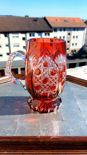 Bierkrug kristall glas l - kristall,
