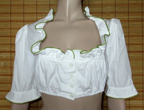 Weisse dirndlbluse - weisse,