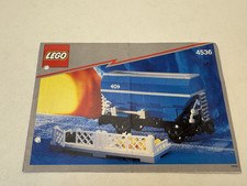 LEGO® Bauanleitung System 9V Eisenbahn 4536 Waggon Instruction gelocht H93