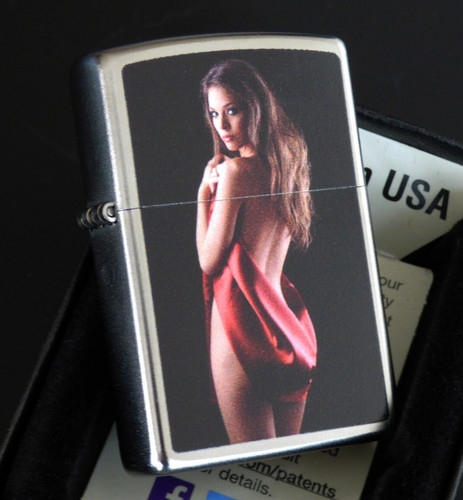 Zippo lighter girl woman - ⁕,