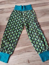 Handmade With Love Pumphose Haremshose Gr 104 110 116 122 128 Mitwachshose