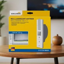 Schellenberg ROLLODRIVE 105 Plus Maxi elektrischer Gurtwickler max 10 m² Fläche