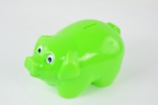 Sparschwein plastik spardose - sparschwein,
