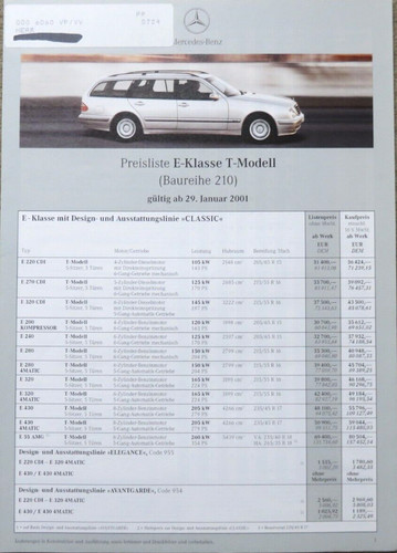 Mercedes klasse modell - mercedes, t-modell
