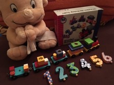 Geburtstag Zug 1-6 Jahre Holz Geburt Holzspielzeug mit OVP