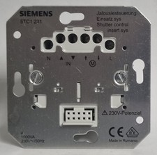Siemens 5TC1 231 Jalousiesteuerung Einsatz sys Delta 5TC1231