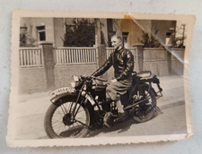 * Altes Foto Motorrad