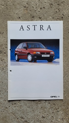 Opel astra prospekt - astra, katalog