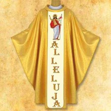 Kasel bestickt "Jesus ist