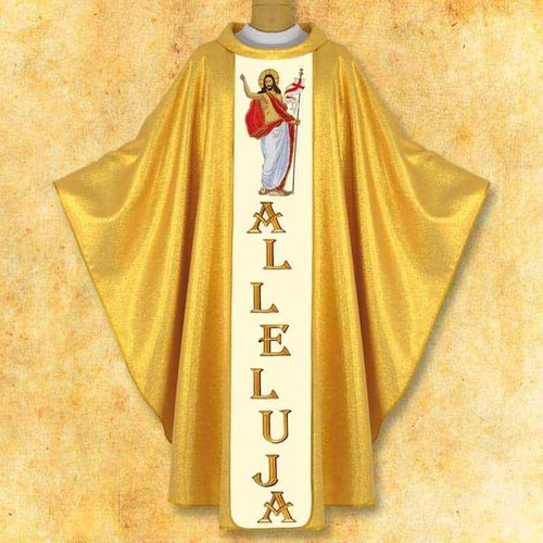 Kasel bestickt jesus ist - kasel,