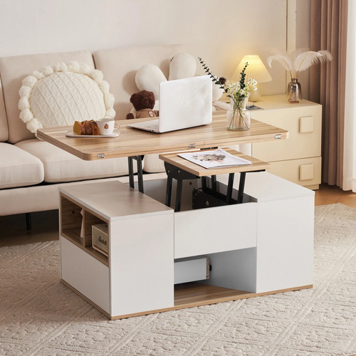 Lift top couchtisch - top,